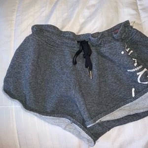 grey calvin klein athletic shorts
